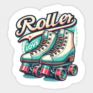 Roller Skates Sticker